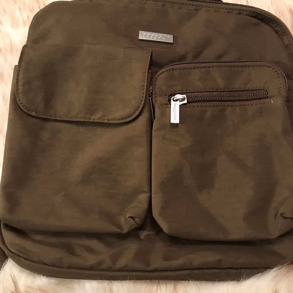 Baggallini Brown Crossbody Bag - Picture 3 of 7